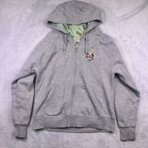 Disney Parks Mickey Minnie Play in the Park Zip Hoodie‎ Gray Size M